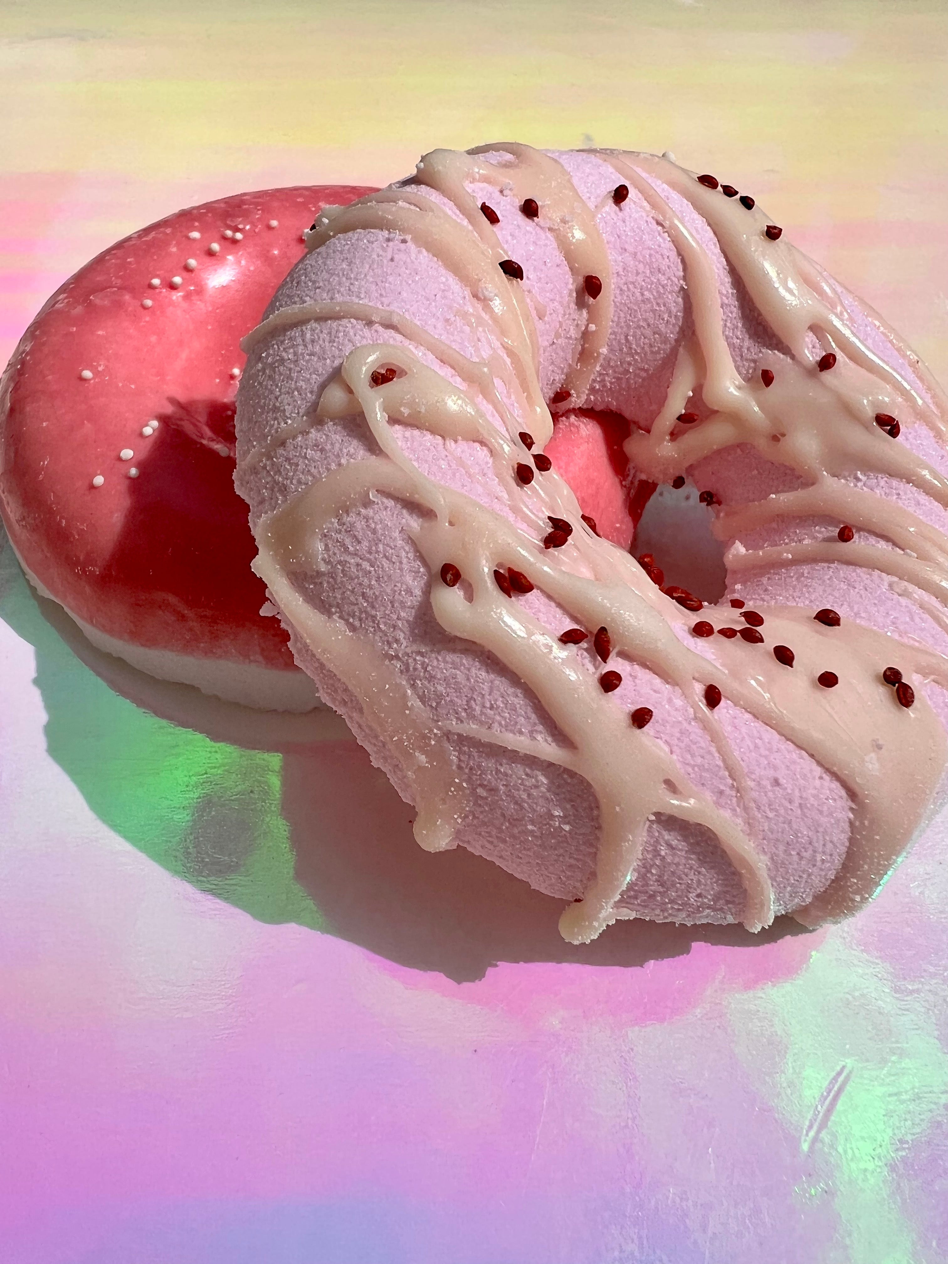 Jelly Donut Bath Bombs